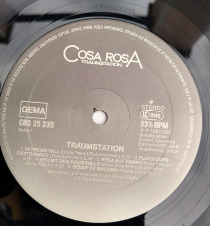 Cosa Rosa : Traumstation (LP, Album)