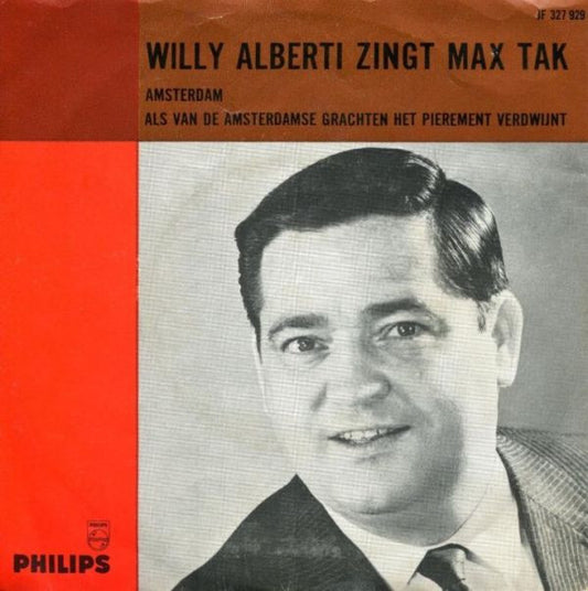 Willy Alberti : Willy Alberti Zingt Max Tak (7", Single, Mono)