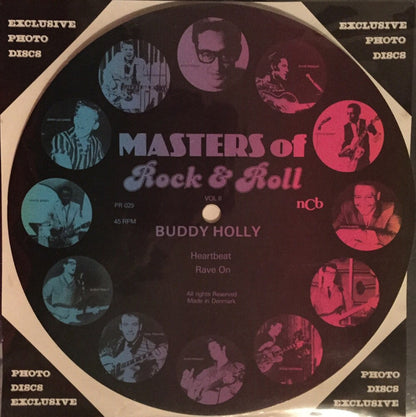 Buddy Holly : Heartbeat / Rave On (7", S/Sided, Pic)
