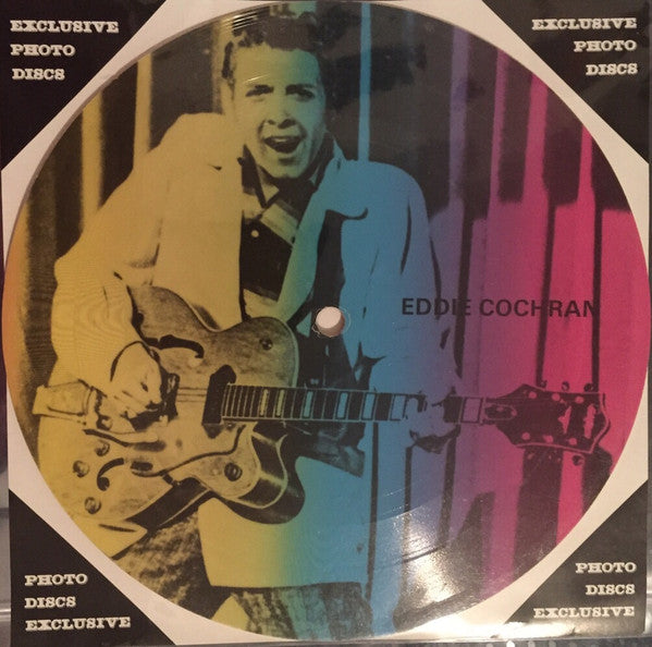 Eddie Cochran : Jeanie, Jeanie, Jeanie / Skinny Jim (7", S/Sided, Card, Pic)
