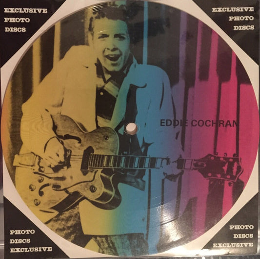 Eddie Cochran : Jeanie, Jeanie, Jeanie / Skinny Jim (7", S/Sided, Card, Pic)