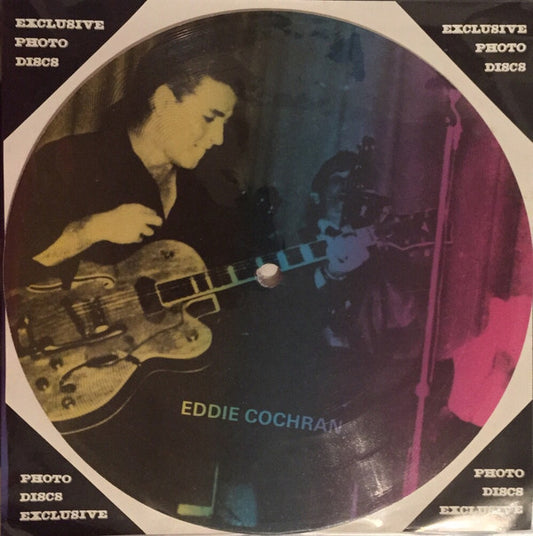 Eddie Cochran : Summertime Blues / Pretty Girl (7", S/Sided, Card, Pic)