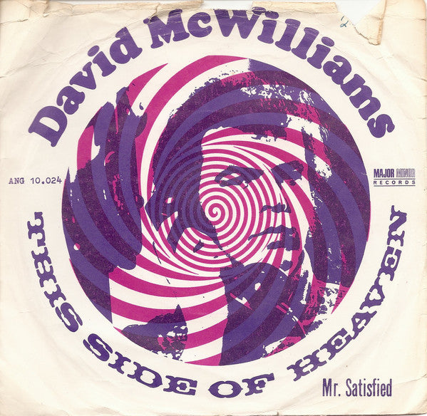 David McWilliams : This Side Of Heaven (7", Single)