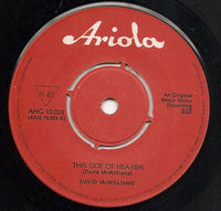 David McWilliams : This Side Of Heaven (7", Single)
