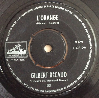 Gilbert Bécaud : Rosy And John / L'Orange (7", Single)