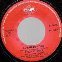 Francis Goya : Le Lac de Côme / Twilight Town (7", Single)