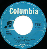 Das Hansen-Quartett : Blue Guitar / Lass Das (7", Single)