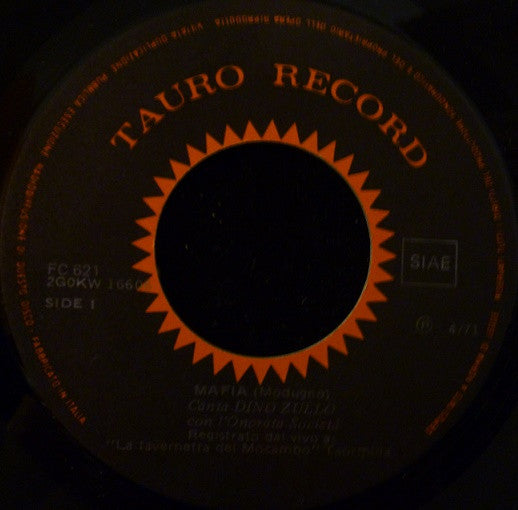 Dino Zullo : Mafia (7", EP)