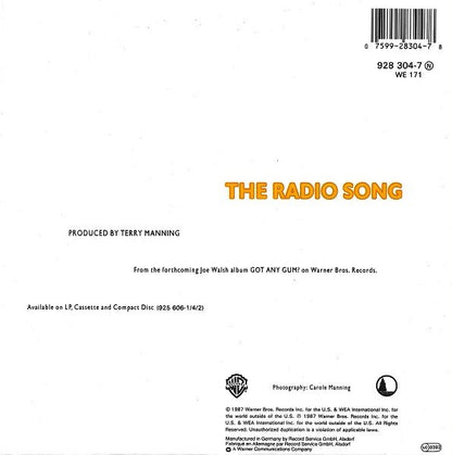 Joe Walsh : The Radio Song (7", Single)