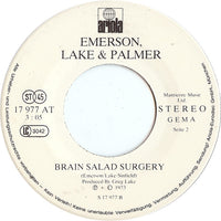 Emerson, Lake & Palmer : Fanfare For The Common Man / Brain Salad Surgery (7", Single)