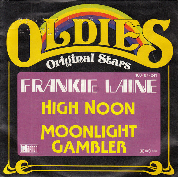 Frankie Laine : High Noon / Moonlight Gambler (7", Single)