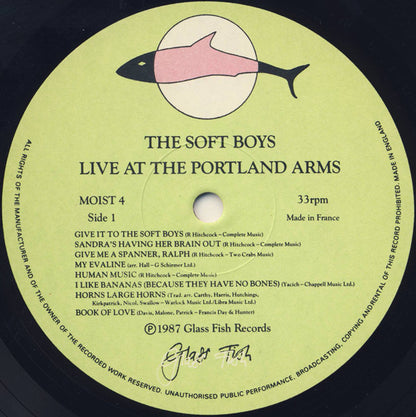 The Soft Boys : Live At The Portland Arms (LP, Album, RE)