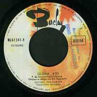 Michel Polnareff : Gloria / Je Suis Un Homme (7", Single)