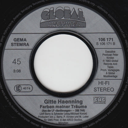Gitte Hænning : So Liebst Nur Du  (7", Single)