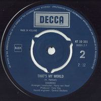 The Sharons : Turn On The Coloured Light / That's My World (7", Single)