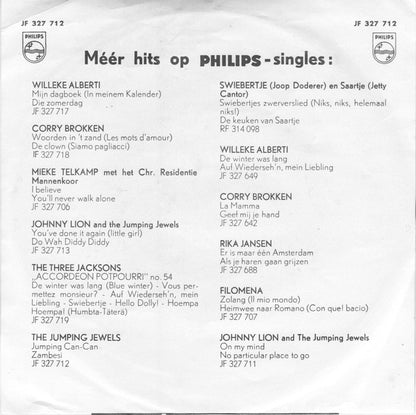 The Jumping Jewels : Jumping Can-Can / Zambesi  (7", Single, Mono)