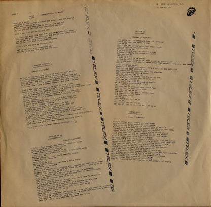 The Rolling Stones : Emotional Rescue (LP, Album)