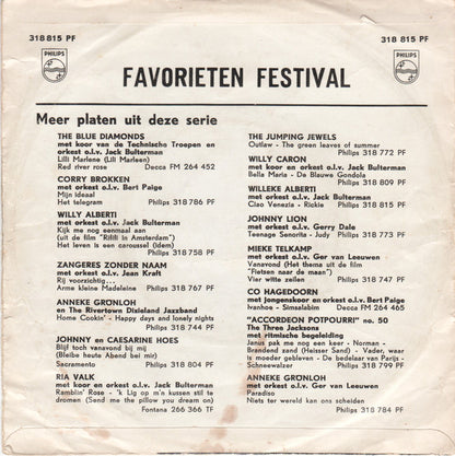 Willeke Alberti : Ciao Venezia / Rickie (7", Single, Mono)