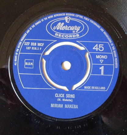Miriam Makeba : Click Song * U Shaka (7", Single, Mono)