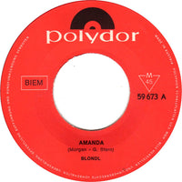 Blondl : Amanda (7", Single)