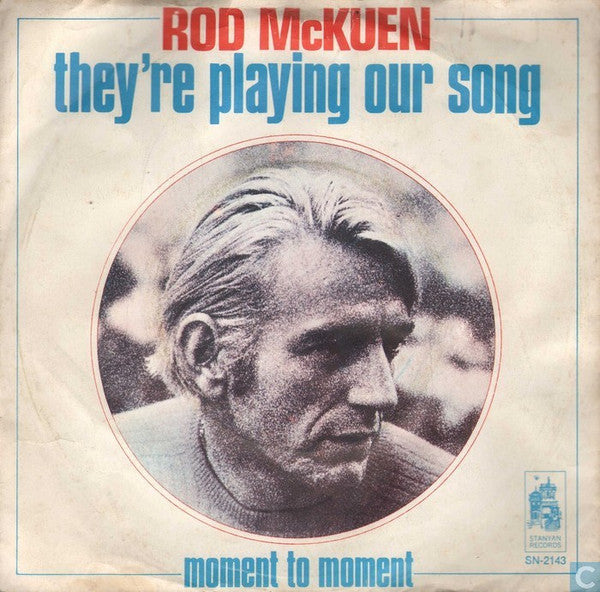 Rod McKuen : They're Playing Our Song (7", Single)