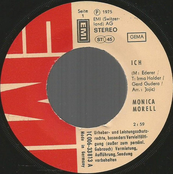 Monica Morell : Ich (7", Single)