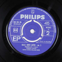 The Dutch Swing College Band : D.S.C. Goes Latin - no. 1 (7", EP, Mono)