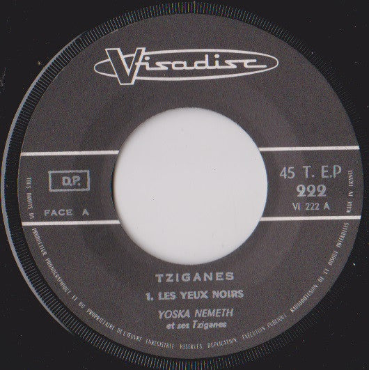 Yoska Nemeth : Tziganes (7")