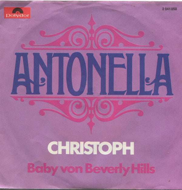 Christoph (43) : Antonella (7")