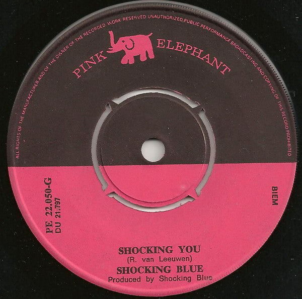 Shocking Blue : Shocking You (7", Single)
