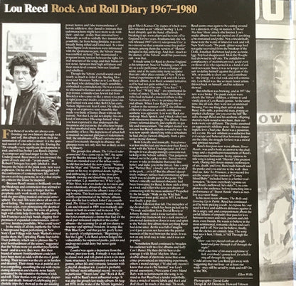 Lou Reed : Rock And Roll Diary 1967-1980 (2xLP, Comp, RP, Gat)