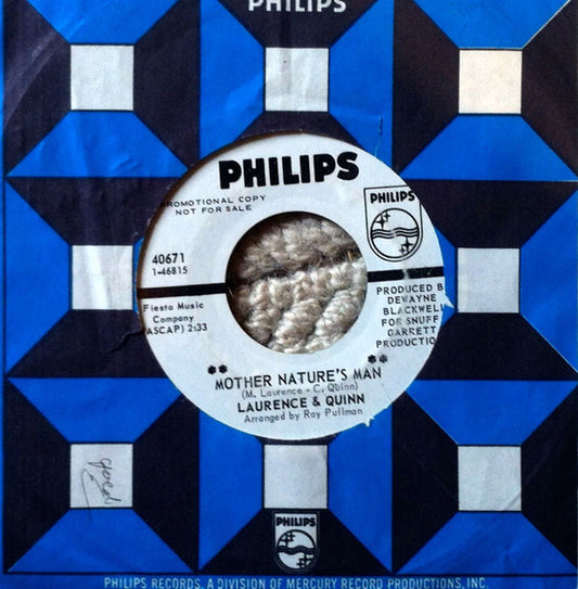 Laurence & Quinn : Mother Nature's Man/Georgia Sun (7", Single, Promo, Styrene)
