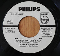 Laurence & Quinn : Mother Nature's Man/Georgia Sun (7", Single, Promo, Styrene)