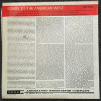 Roy Guest With  The Tennessee Three, Jack Fallon, Steve Benbow And His Folk Four : Songs Of The American West (LP, Mono)