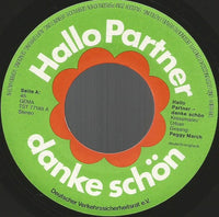 Peggy March / Jürgen v. Manger* : Hallo Partner Danke Schön / Die Kunst Leute Zu Ärgern (7", Single)