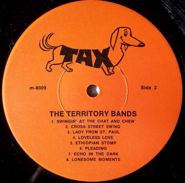 Various : The Territory Bands (LP, Comp)