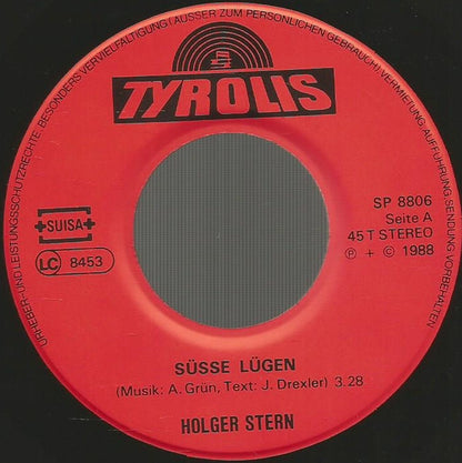 Holger Stern : Süße Lügen (7", Single)