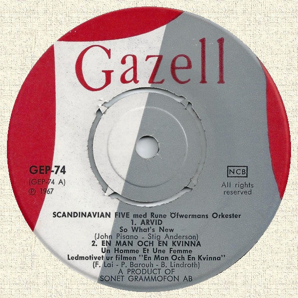 Scandinavian Five : Arvid (7", EP)