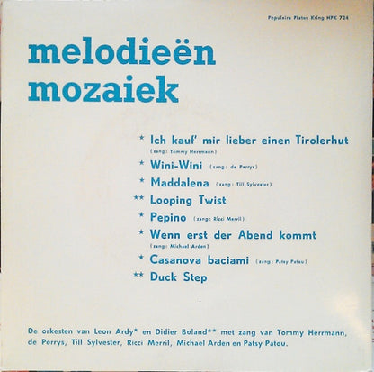 Various : Melodieen Mozaiek EP (7", EP, Pic)