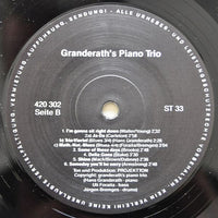 Granderath's Piano Trio : Granderath's Piano Trio (LP, Album)