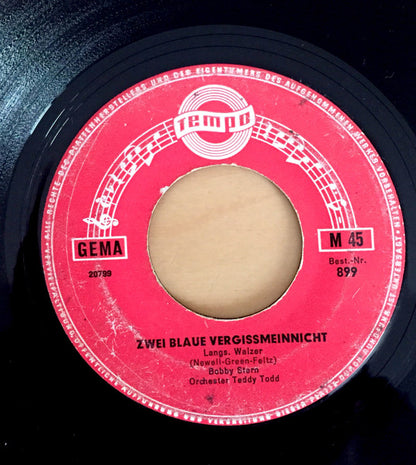 Bobby Stern (3) : Zwei Blaue Vergissmeinnicht (7", Single, Mono)