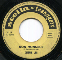 Chérie Lée : Coeur Blesse / Non Monsieur (7", Single)