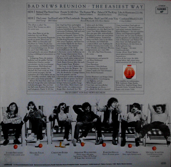 Bad News Reunion : The Easiest Way (LP, Album)