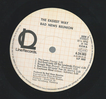 Bad News Reunion : The Easiest Way (LP, Album)