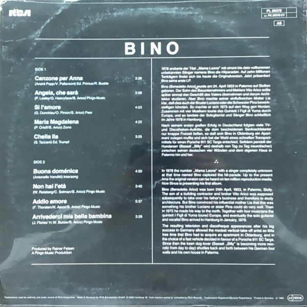 Bino : Bino (LP, Album)