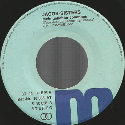 Jakob-Sisters* : Mein Geliebter Johannes (7", Single)