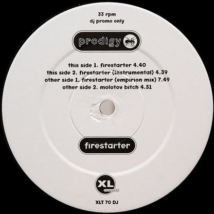 Prodigy* : Firestarter (12", Promo)