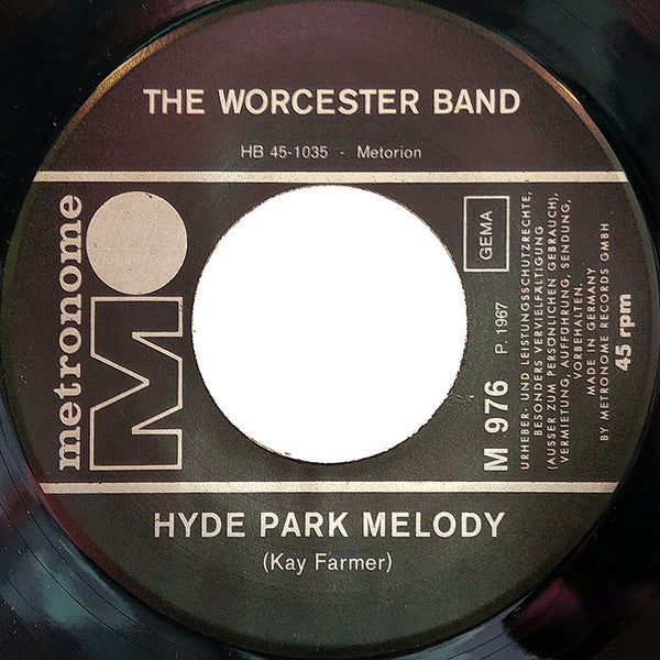 The Worcester Band : Finchley Central (7", Single)
