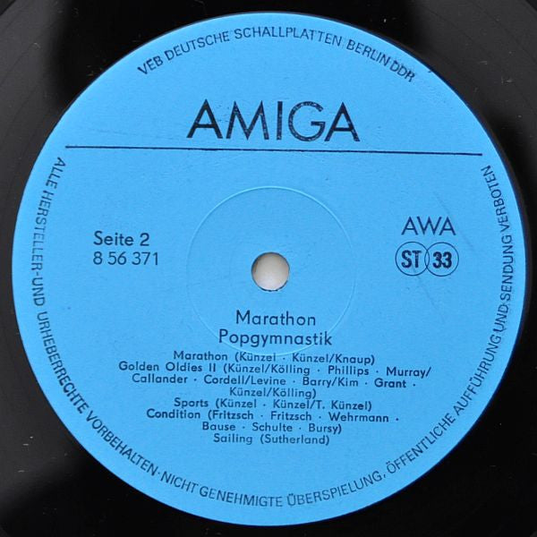 Set : Marathon - Popgymnastik (LP, Album)