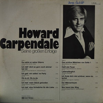 Howard Carpendale : Seine Großen Erfolge (LP, Comp)